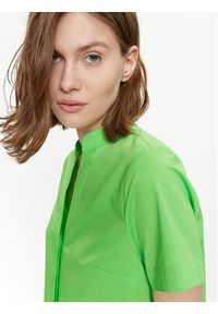 JOOP! Sukienka koszulowa 30041979 Zielony Regular Fit. Kolor: zielony. Materiał: bawełna. Typ sukienki: koszulowe #4
