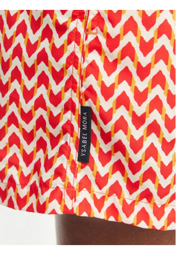 YSABEL MORA - Ysabel Mora Szorty kąpielowe 90397 Czerwony jasny Regular Fit. Kolor: czerwony. Materiał: syntetyk