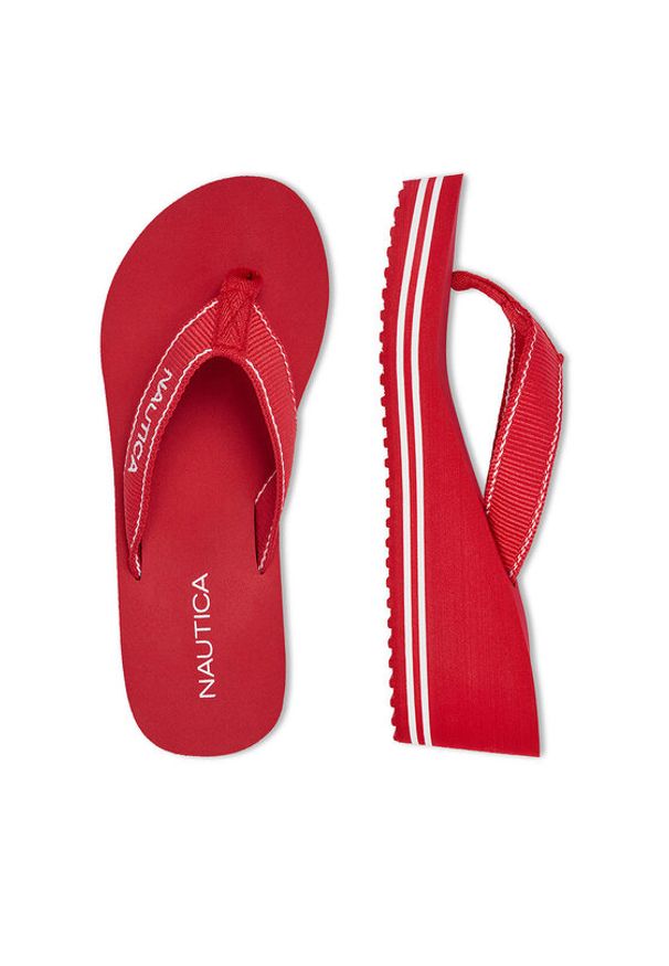 Nautica Japonki CEO-808457 Czerwony. Kolor: czerwony. Materiał: materiał