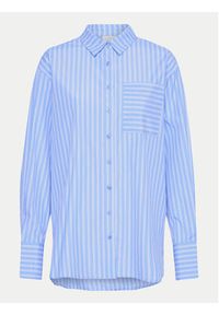 Kaffe Koszula Mackie 10508855 Niebieski Relaxed Fit. Kolor: niebieski. Materiał: bawełna, syntetyk #3