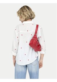 only - ONLY Koszula Heart 15332482 Biały Regular Fit. Kolor: biały. Materiał: bawełna #4