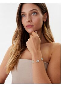 Guess Bransoletka JUBB05 582JW Złoty. Materiał: metalowe. Kolor: złoty