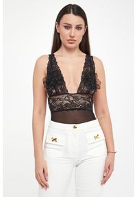 Elisabetta Franchi - Body koronkowe ELISABETTA FRANCHI. Materiał: koronka #4