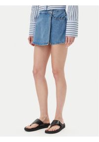 Levi's® Spódnico-szorty A3534-0000 Niebieski Regular Fit. Kolor: niebieski. Materiał: bawełna