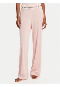 Juicy Couture Spodnie piżamowe Vicky JCLAS125504 Różowy Flare Fit. Kolor: różowy. Materiał: syntetyk