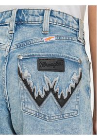 Wrangler Szorty jeansowe Hot Wheels 112357950 Niebieski Relaxed Fit. Kolor: niebieski. Materiał: bawełna #4