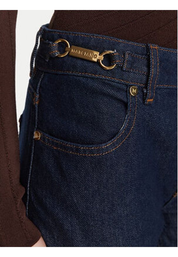 Marciano Guess Jeansy G6YA02 D1461 Granatowy Bootcut Fit. Kolor: niebieski