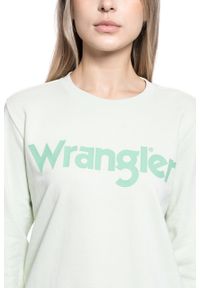 Wrangler - DAMSKA BLUZA WRANGLER REGULAR SWEAT ALMOST AQUA W6N2HAG11 #5