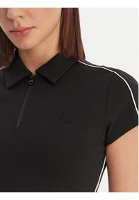 Calvin Klein Sukienka codzienna Calvin Klein-Lv047E213G Ub1 LV047E213G Czarny Slim Fit. Okazja: na co dzień. Kolor: czarny. Materiał: syntetyk. Typ sukienki: proste. Styl: casual #3