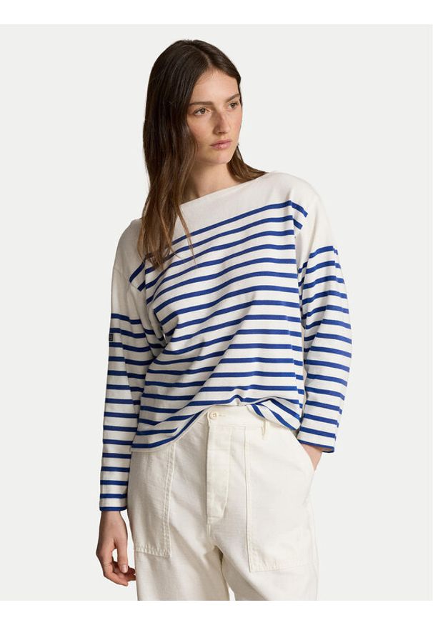 Polo Ralph Lauren Bluzka 211891523001 Écru Regular Fit. Typ kołnierza: polo. Materiał: bawełna