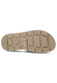 Brązowe Klapki Armodo Stylowe Obuwie Damskie Ze Skóry Naturalnej. Okazja: na co dzień. Kolor: brązowy. Materiał: skóra. Sezon: lato. Styl: elegancki #6