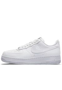 Buty damskie Nike Air Force 1 '07 Next Nature DC9486-101 - białe. Kolor: biały. Materiał: guma, skóra, syntetyk. Szerokość cholewki: normalna. Sezon: lato. Model: Nike Air Force. Sport: koszykówka