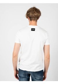 Les Hommes T-shirt | LF224306-0700-1007 | Grafic Print | Mężczyzna | Biały. Okazja: na co dzień. Kolor: biały. Materiał: bawełna. Wzór: nadruk. Styl: casual