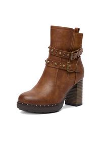 Beverly Hills Polo Club Botki EO-WS6632-01 Brązowy. Kolor: brązowy. Materiał: skóra, materiał #7