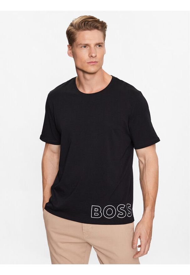 BOSS - T-Shirt Boss. Kolor: czarny