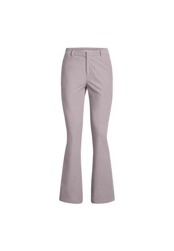 Spodnie dzwony damskie Under Armour Drive. Kolor: szary. Materiał: tkanina. Sport: golf