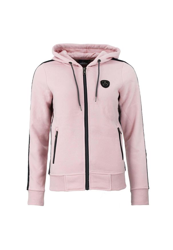 PEAK MOUNTAIN - Damska bluza polarowa Peak Mountain Alice. Kolor: różowy. Materiał: polar. Sezon: zima. Sport: narciarstwo