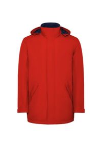 ROLY - Dziecięca Kurtka America Padded Parka. Kolor: czerwony #1