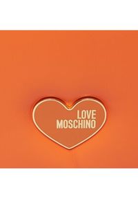 Love Moschino - LOVE MOSCHINO Torebka JC4272PP0HKN0453 Pomarańczowy. Kolor: pomarańczowy. Materiał: skórzane #4