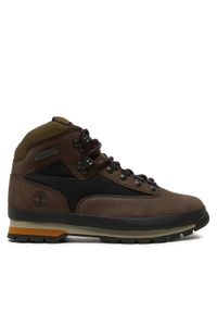 Timberland Trekkingi Mid Lace Boot TB0A6DYHW071 Brązowy. Kolor: brązowy. Materiał: nubuk, skóra. Sport: turystyka piesza