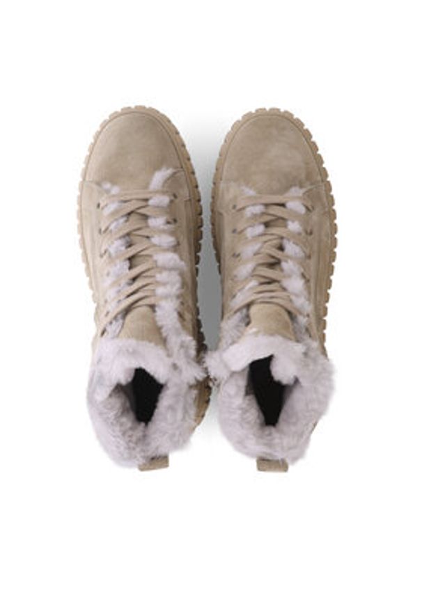 KENNEL&SCHMENGER - Kennel & Schmenger Sneakersy Zap 61-25410.566 Beżowy. Kolor: beżowy. Materiał: nubuk, skóra