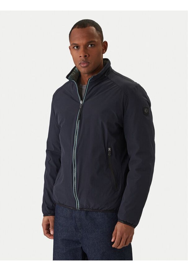 Milestone Kurtka przejściowa MSPizaro 610445 60825 Granatowy Regular Fit. Kolor: niebieski. Materiał: syntetyk