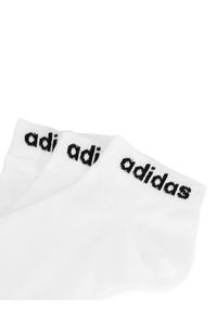 Adidas - adidas Zestaw 3 par niskich skarpet unisex HT3451 Biały. Kolor: biały