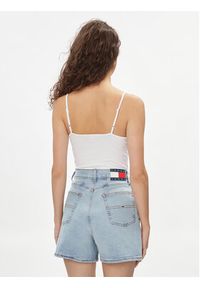 Tommy Jeans Body Essential DW0DW17993 Biały Slim Fit. Kolor: biały. Materiał: bawełna #2