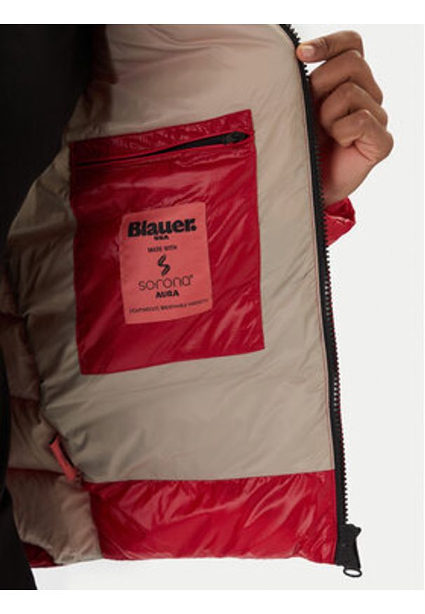 Blauer Kurtka przejściowa 25WBLUC02079 Czerwony Regular Fit. Kolor: czerwony. Materiał: syntetyk