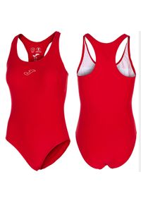 Strój kąpielowy jednoczęściowy damski Joma Splash na basen. Kolor: czerwony. Materiał: materiał #1