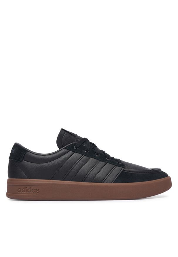 Adidas - adidas Sneakersy Grand Court 3.0 Shoes KI9218 Czarny. Kolor: czarny. Materiał: skóra
