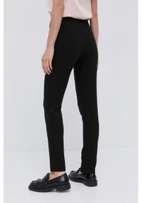 Silvian Heach Spodnie damskie kolor czarny dopasowane high waist. Stan: podwyższony. Kolor: czarny #2