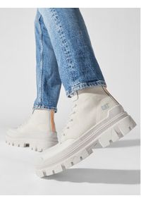CAT Footwear Trapery Hardwear Hi P111328 Biały. Kolor: biały. Materiał: skóra