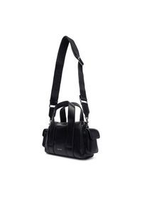 Calvin Klein Torebka Webbing Strap Pocket Bag LV04F3291G Czarny. Kolor: czarny. Materiał: skórzane #5