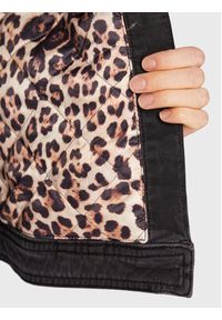 Liu Jo Kurtka jeansowa UF2069 D4391 Czarny Regular Fit. Kolor: czarny. Materiał: bawełna