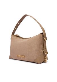 Love Moschino - LOVE MOSCHINO Torebka JC4091PP1PLD110A Beżowy. Kolor: beżowy. Materiał: skórzane #3