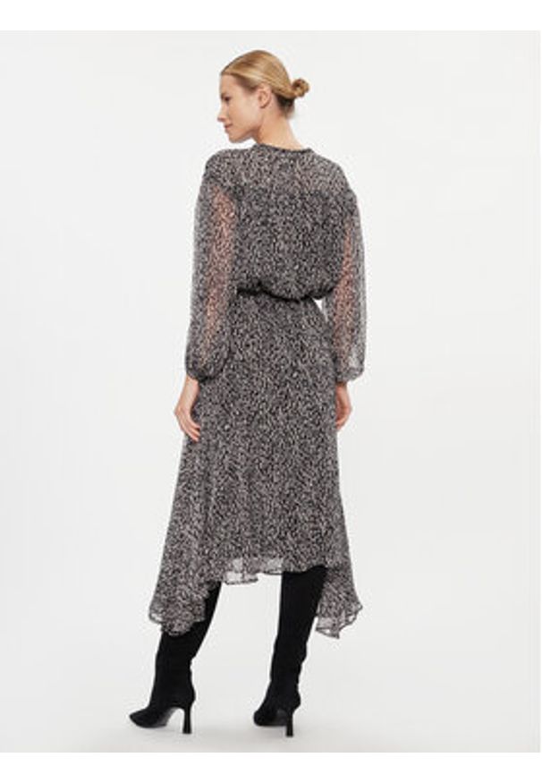 Pepe Jeans Sukienka codzienna Alicia PL953436 Czarny Regular Fit. Okazja: na co dzień. Kolor: czarny. Materiał: syntetyk. Typ sukienki: proste. Styl: casual