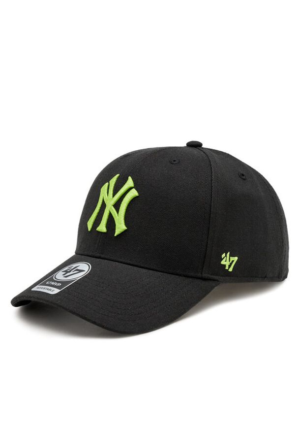 47 Brand Czapka z daszkiem Mlb New York Yankees '47 Mvp Snapback B-MVPSP17WBP-BKAM Czarny. Kolor: czarny. Materiał: materiał