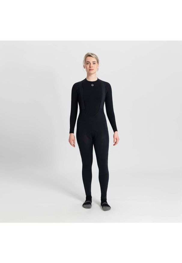 ROGELLI - Spodnie rowerowe damskie Rogelli Essential. Kolor: czarny. Sport: kolarstwo