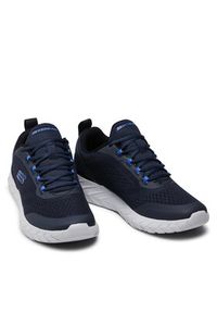 skechers - Skechers Sneakersy Decodus 232288/NVY Granatowy. Kolor: niebieski. Materiał: materiał #5