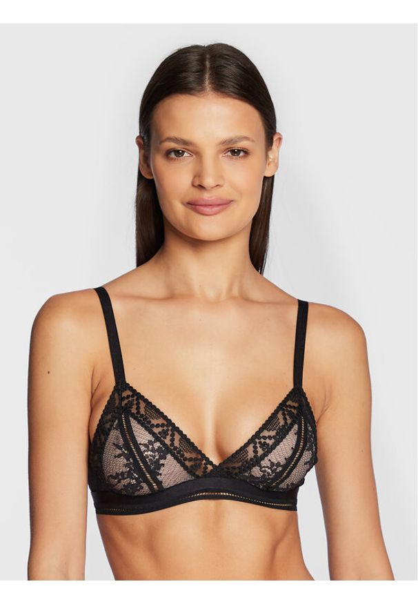 Passionata Biustonosz braletka Olivia P49J50 Czarny. Kolor: czarny. Materiał: syntetyk