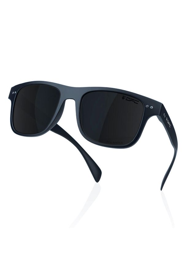 Okulary przeciwsłoneczne z polaryzacją unisex OPC J-Bay kat.3 +etui. Kolor: czarny. Sport: turystyka piesza, kolarstwo, bieganie