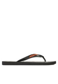 Jack & Jones Japonki 12230642 Czarny. Kolor: czarny. Materiał: guma #4