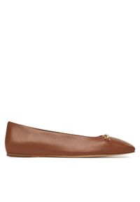 Baleriny MICHAEL Michael Kors. Kolor: brązowy