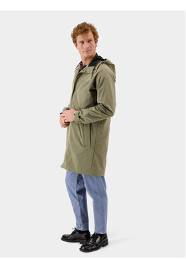 Didriksons Parka Pell 504562 Zielony Regular Fit. Kolor: zielony. Materiał: bawełna
