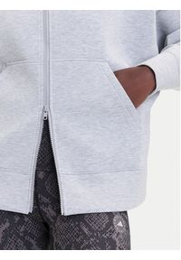 Adidas by Stella McCartney - adidas by Stella McCartney Bluza Scuba JM5792 Szary Loose Fit. Kolor: szary. Materiał: syntetyk #5