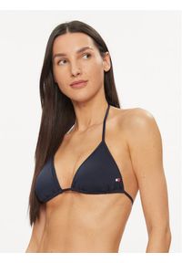 TOMMY HILFIGER - Tommy Hilfiger Góra od bikini UW0UW05089 Granatowy. Kolor: niebieski. Materiał: syntetyk