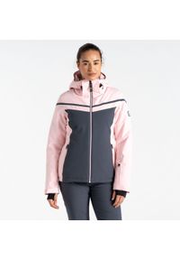 DARE 2B - Kurtka narciarska damska Flurry. Kolor: różowy. Materiał: materiał. Sezon: zima. Sport: narciarstwo #1