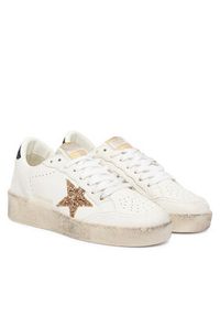 GOLDEN GOOSE - Golden Goose Sneakersy Ballstar 2 GWF00804.F006964.10471 Biały. Kolor: biały. Materiał: skóra #3