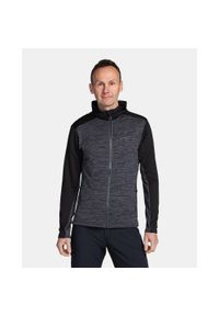 Męska elastyczna warstwa środkowa Kilpi SEVELEN-M. Kolor: szary, czarny, fioletowy, wielokolorowy. Sezon: zima. Sport: narciarstwo #1